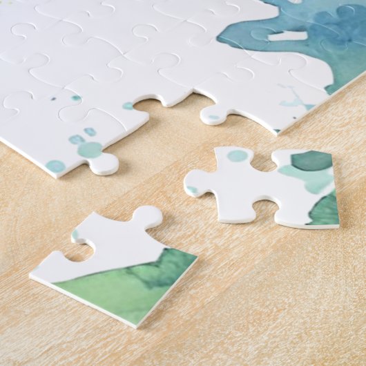 Puzzel - Waterverf Serie: Perch (Zijkant)