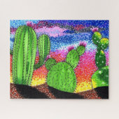 Puzzel - Woestijnzonsondergang Legpuzzel (Horizontaal)