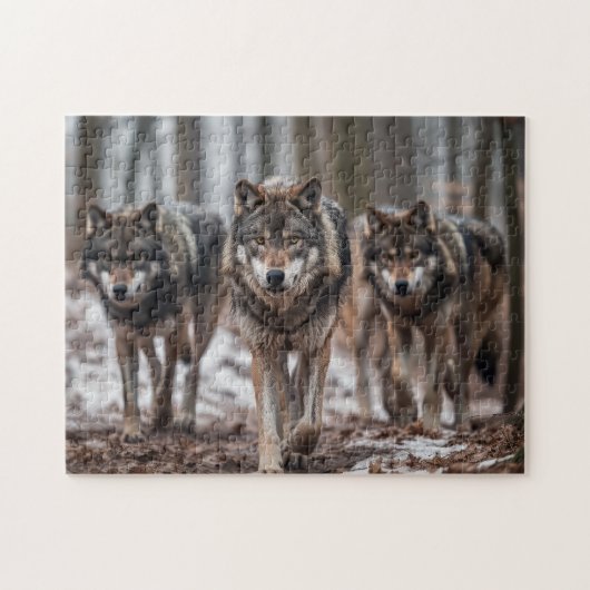 Puzzel Yellowstone Wolven (Horizontaal)