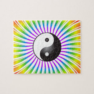 Puzzel: Yin Yang & Spiral Design Legpuzzel