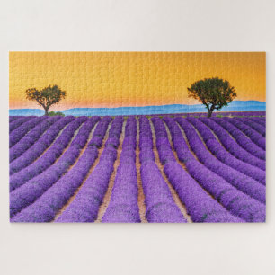 Puzzel zonsondergang in Provence