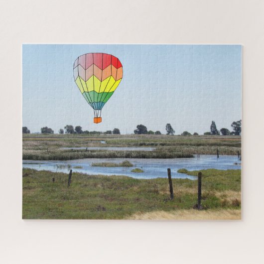 Puzzel - Zwevend boven moerasland (Horizontaal)