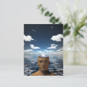 puzzelaar briefkaart (Staand voorkant)