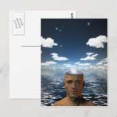 puzzelaar briefkaart (Voorkant / Achterkant)