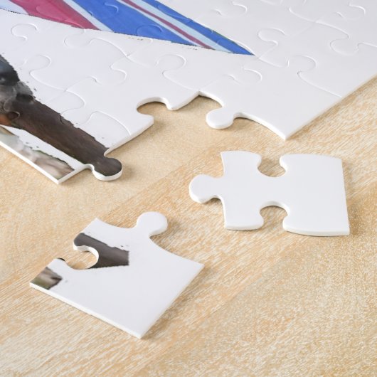 puzzelaarding in de regen legpuzzel (Zijkant)