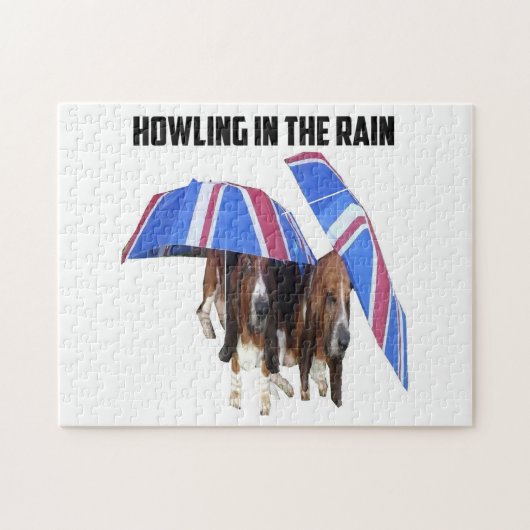 puzzelaarding in de regen legpuzzel (Horizontaal)