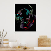 puzzelbal poster (Keuken)