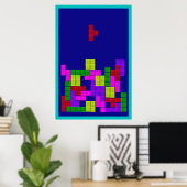 puzzelblokken poster (Thuiskantoor)