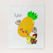 Puzzelen Ananas Legpuzzel (Verticaal)