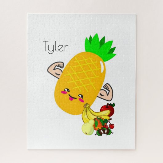 Puzzelen Ananas Legpuzzel (Verticaal)