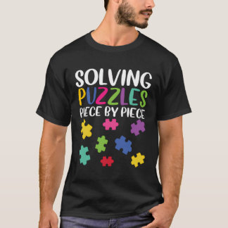 Puzzelen Puzzler Grappig Oplossen Jigsaw Puzzels P T-shirt