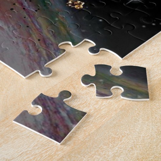 puzzelkaarten legpuzzel (Zijkant)
