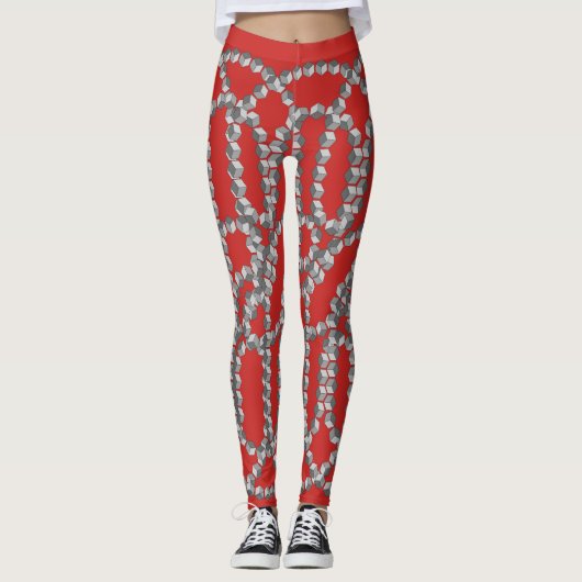 PuzzelLeggings Leggings (Voorkant)