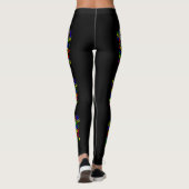 puzzellint met vleugels leggings (Achterkant)