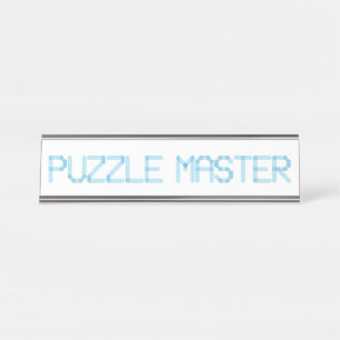 PUZZELMEESTER BUREAU NAAMBORDJE