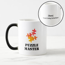 Puzzelmeester Jigsaw-liefhebbers Grappige Quote