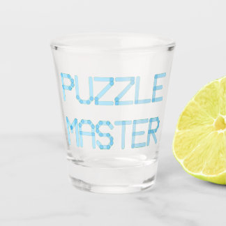 PUZZELMEESTER SHOT GLAS