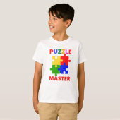 Puzzelmeester T-shirt (Voorkant volledig)