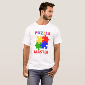 Puzzelmeester T-shirt (Voorkant volledig)