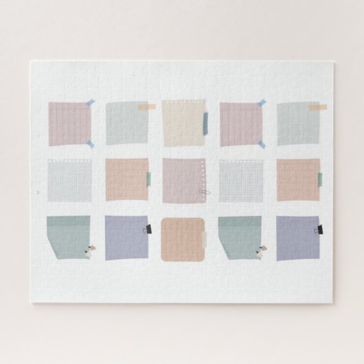 Puzzelnoten Legpuzzel (Horizontaal)