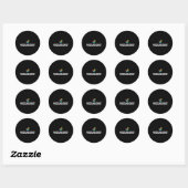 Puzzeloloog Puzzel Collector Jigsaw Puzzel Ronde Sticker (Vel)