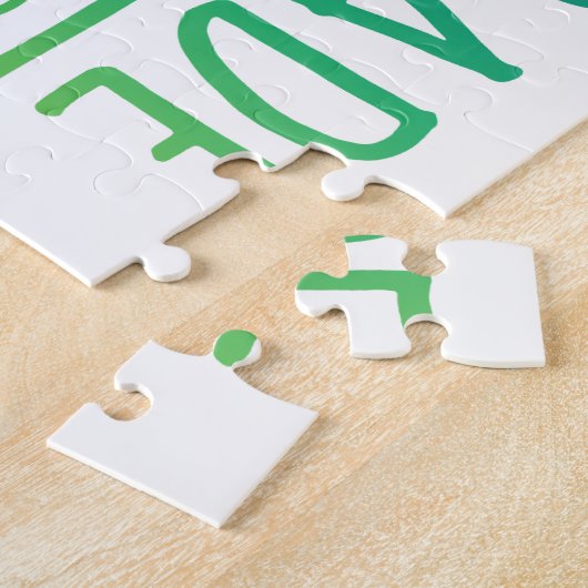 Puzzelontwerp voor 1e klas legpuzzel (Zijkant)