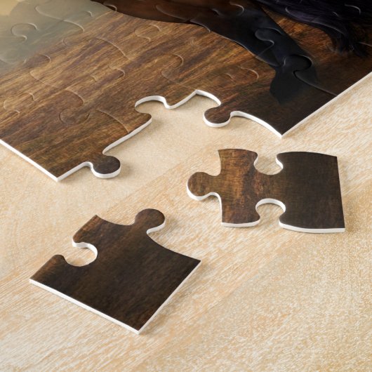 Puzzelpaarden Legpuzzel (Zijkant)