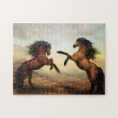 Puzzelpaarden Legpuzzel (Horizontaal)