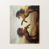 Puzzelpaarden Legpuzzel (Verticaal)