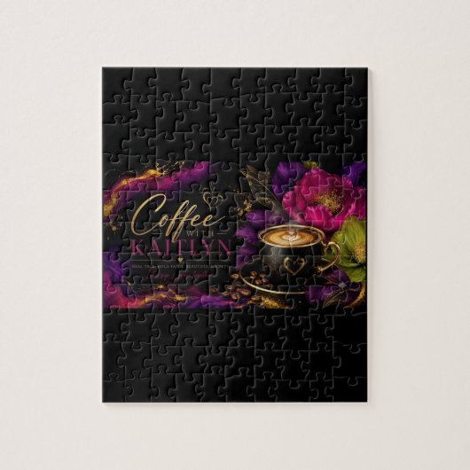 Puzzelplezier met Coffee With Kaitlyn Legpuzzel (Verticaal)