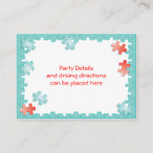 Puzzelpuzzelontvangstbehuizing Kaart Invoegen (Achterkant)