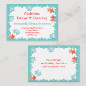 Puzzelpuzzelontvangstbehuizing Kaart Invoegen (Voorkant / Achterkant)