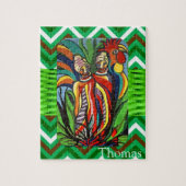 Puzzels African Women Parrots (Verticaal)