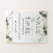 Puzzels Bewaar de datum Kaart (Horizontaal)