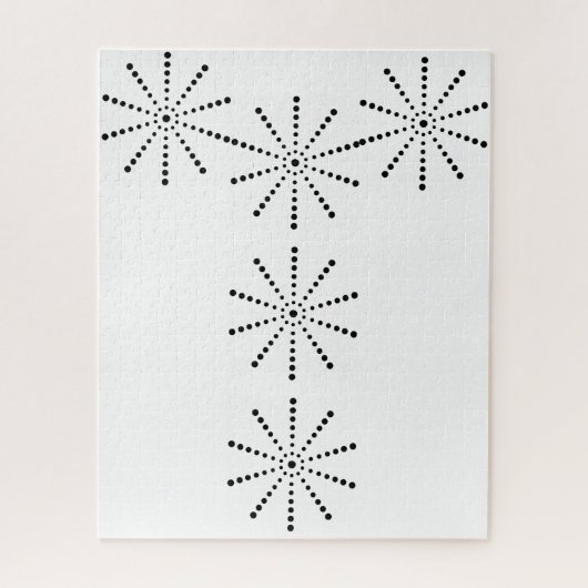 Puzzels Black & White Stippen (Verticaal)