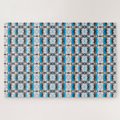 Puzzels blauw grijs moeilijk! (Horizontaal)