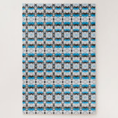 Puzzels blauw grijs moeilijk! (Verticaal)