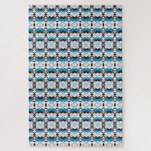 Puzzels blauw grijs moeilijk! (Verticaal)