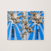 Puzzels Blauwe Katten Kittens (Horizontaal)