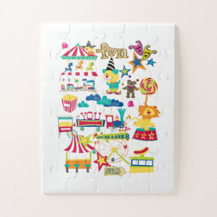 Puzzels Carnaval Circus