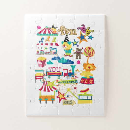 Puzzels Carnaval Circus (Verticaal)