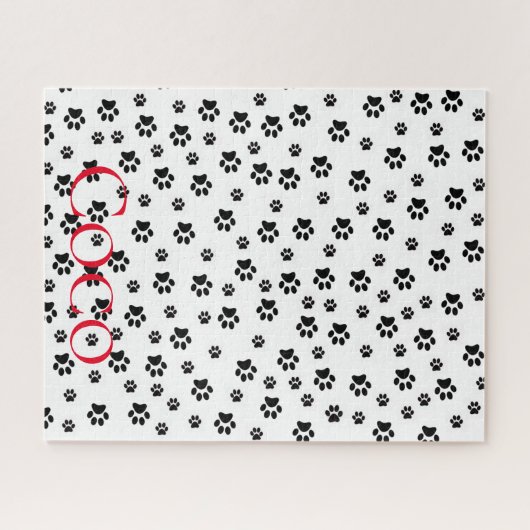 Puzzels Cat Dog Paws (Horizontaal)