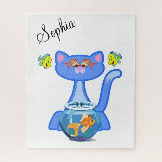 Puzzels Cat Fish (Verticaal)