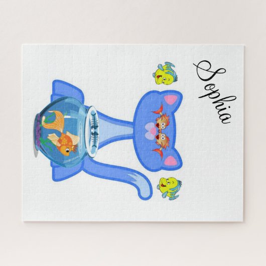 Puzzels Cat Fish (Horizontaal)