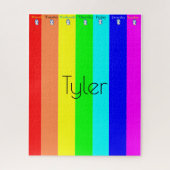 Puzzels Colour Stripe Penguin Week dagen (Verticaal)