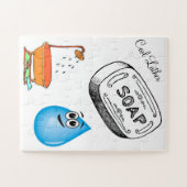 Puzzels Cool Zeep Badkamer (Horizontaal)