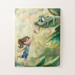 Puzzels - De Gift - geïllustreerd door Monika Marz