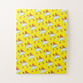 Puzzels Diverse Kleuren Gele IPhone Tekst Cloud (Verticaal)