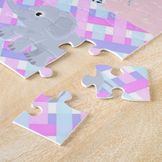 Puzzels Elephant Stripes (Zijkant)
