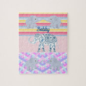 Puzzels Elephant Stripes (Verticaal)